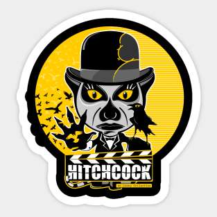 mr.Lenny Loves Hitchcock Sticker